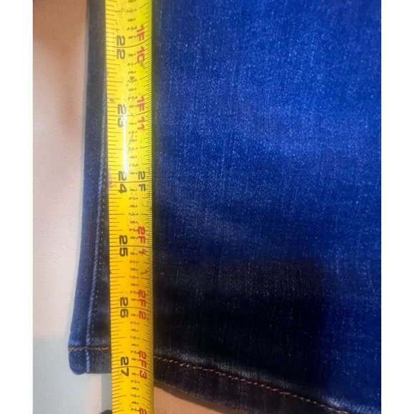 NYDJ Sheri Slim dark was Jeans 8P - Picture 9 of 9